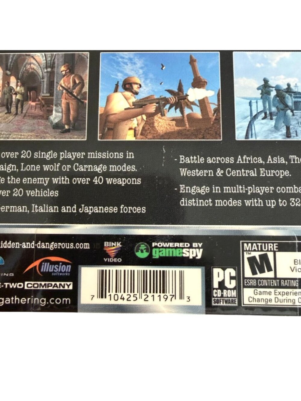 Hidden & Dangerous 2 PC Game New Sealed WWII Tactical Shooter - Picture 6 of 6